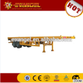 2 axle low bed semi trailer for utility and truck trailer price